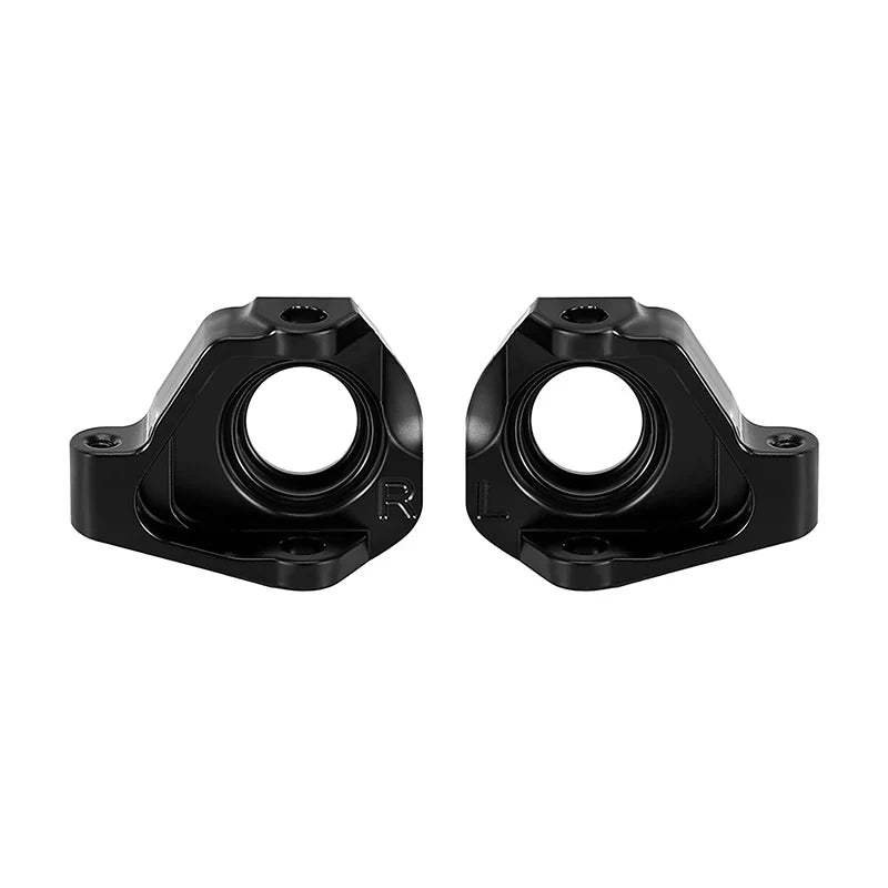 INJORA Black Brass Steering Knuckles for 1/30 Axial SCX30