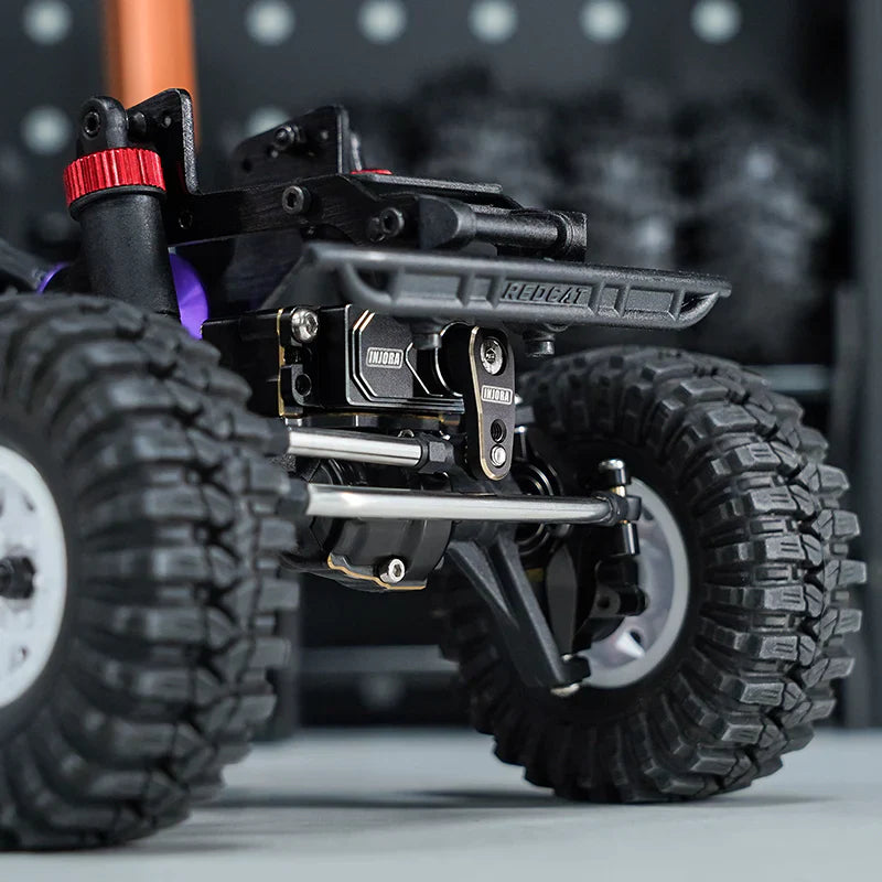 INJORA INJS11 Servo with Brass Servo Mount & Horn for 1/18 Redcat Ascent-18