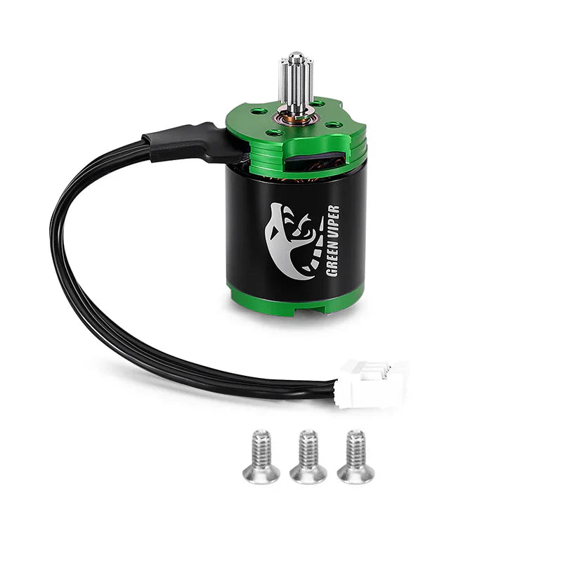 INJORA MBL32-NANO Brushless ESC & 1621 Green Viper Motor for 1/30 SCX30