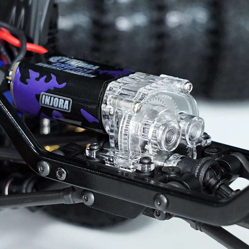 INJORA Complete Transmission with Acrylic Housing for 1/18 TRX4M
