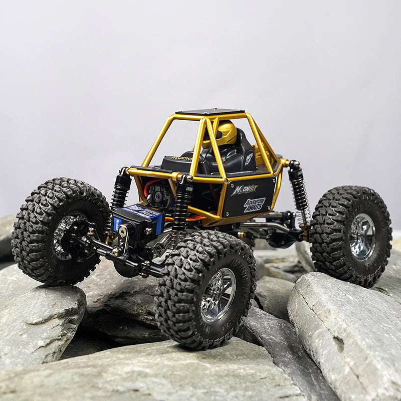 INJORA Moonbit Nylon Tube Buggy Body Kit for 1/18 RC Crawler TRX4M