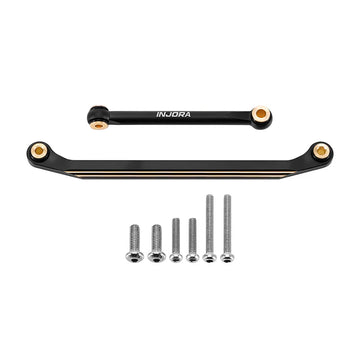INJORA Black Brass Steering Links for 1/18 Redcat Ascent-18 & Scout II APEX