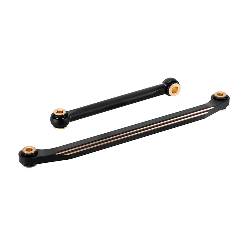 INJORA Black Brass Steering Links for 1/18 Redcat Ascent-18 & Scout II APEX