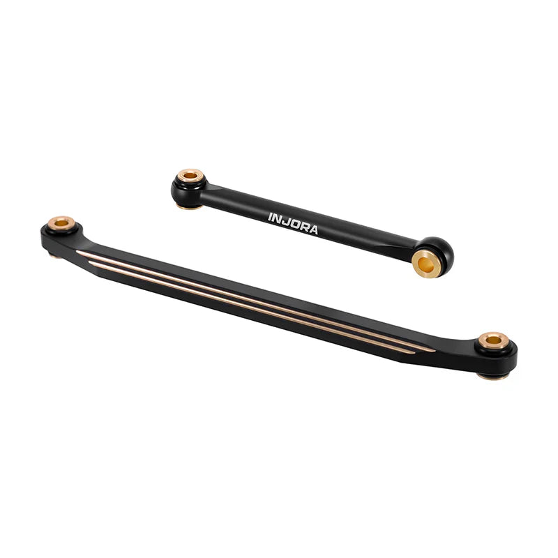 INJORA Black Brass Steering Links for 1/18 Redcat Ascent-18 & Scout II APEX