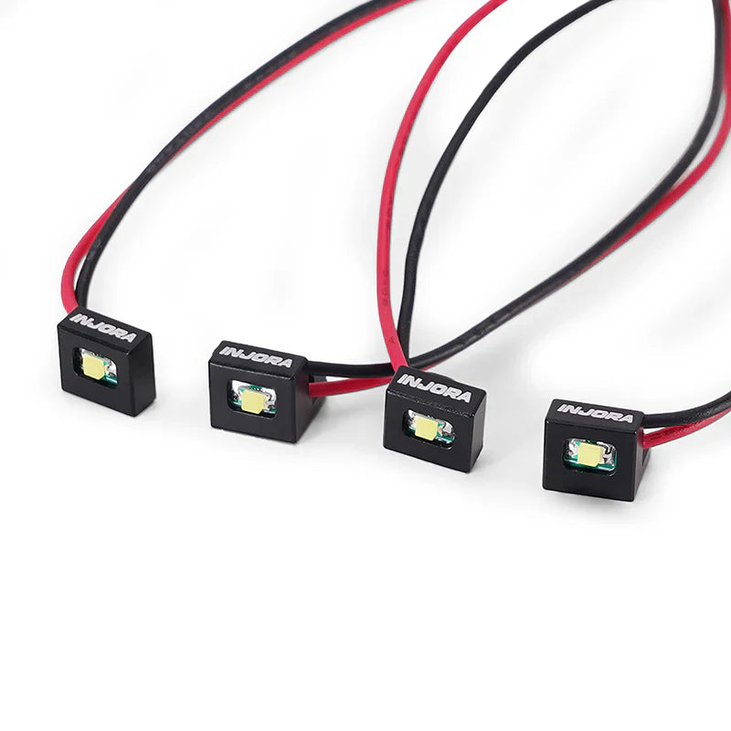 INJORA 4LED Rock Lights Kit for 1/30 SCX30