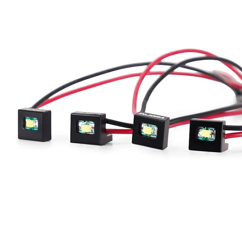 INJORA 4LED Rock Lights Kit for 1/30 SCX30