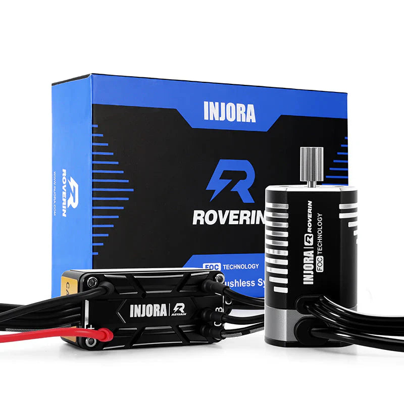 INJORA Roverin M30 G2 FOC Sensored Brushless ESC & Motor for 1/18 TRX4M Ascent1