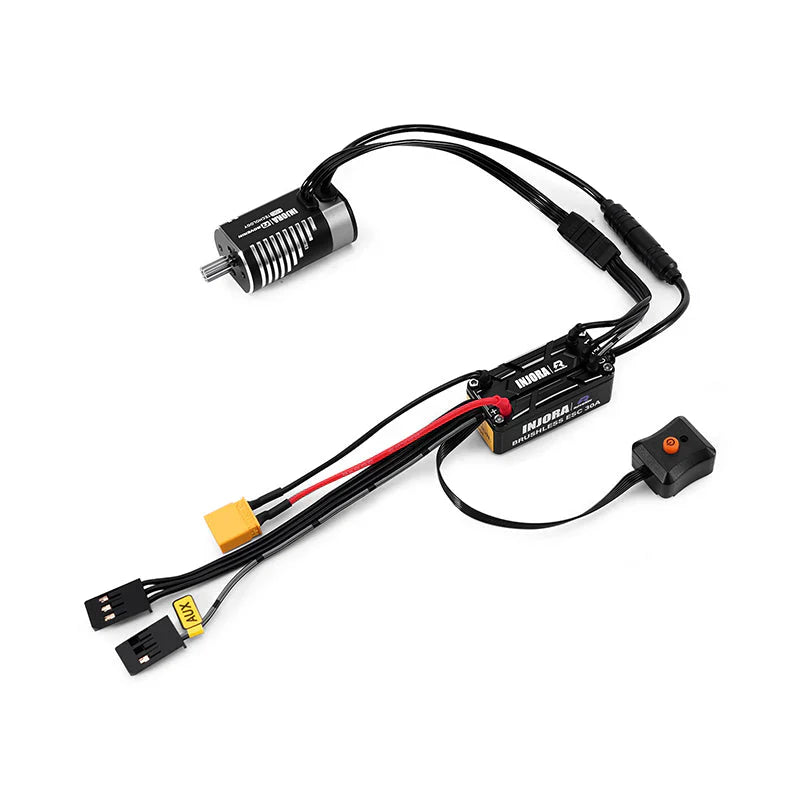 INJORA Roverin M30 G2 FOC Sensored Brushless ESC & Motor for 1/18 TRX4M Ascent1