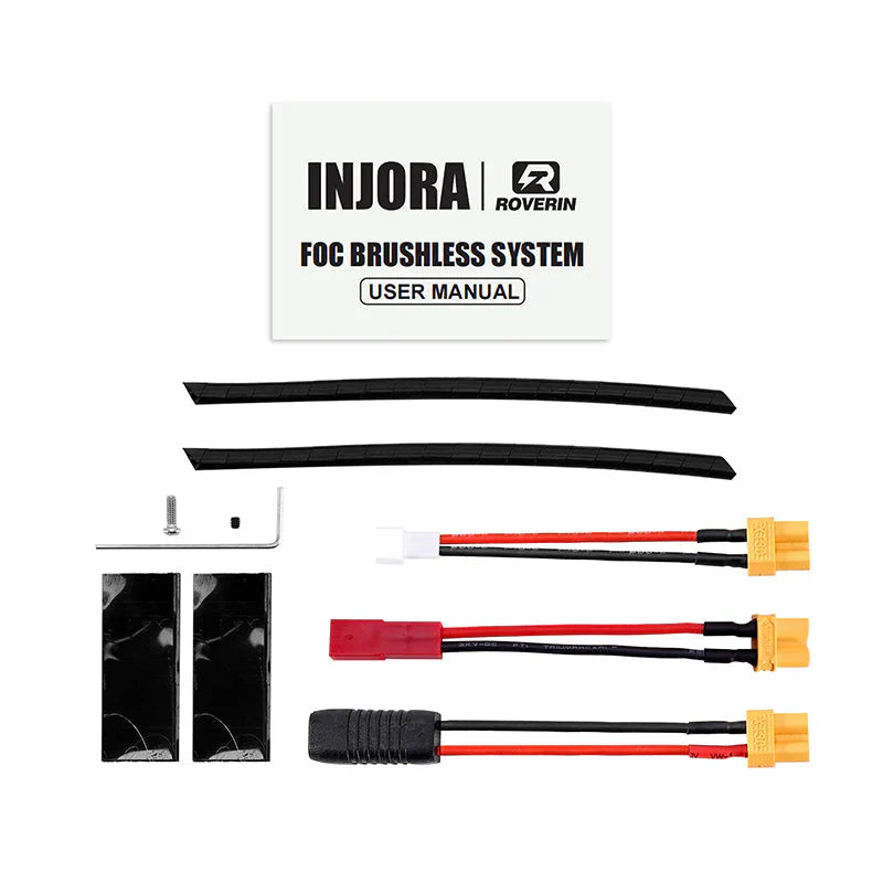 INJORA Roverin M30 G2 FOC Sensored Brushless ESC & Motor for 1/18 TRX4M Ascent1