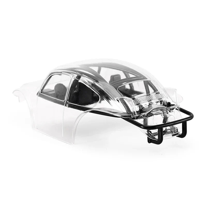 INJORA BUG24 Body with Interior for 1/24 SCX24 C10 JLU Bronco Base Camp - Clear
