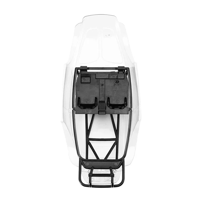 INJORA BUG24 Body with Interior for 1/24 SCX24 C10 JLU Bronco Base Camp - Clear