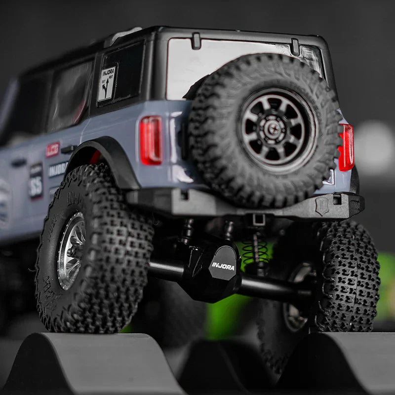 INJORA Aluminum Front & Rear Axle Housings for 1/30 SCX30