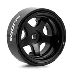 INJORA 0.7" 5-Spoke Aluminum Wheels for 1/30 SCX30