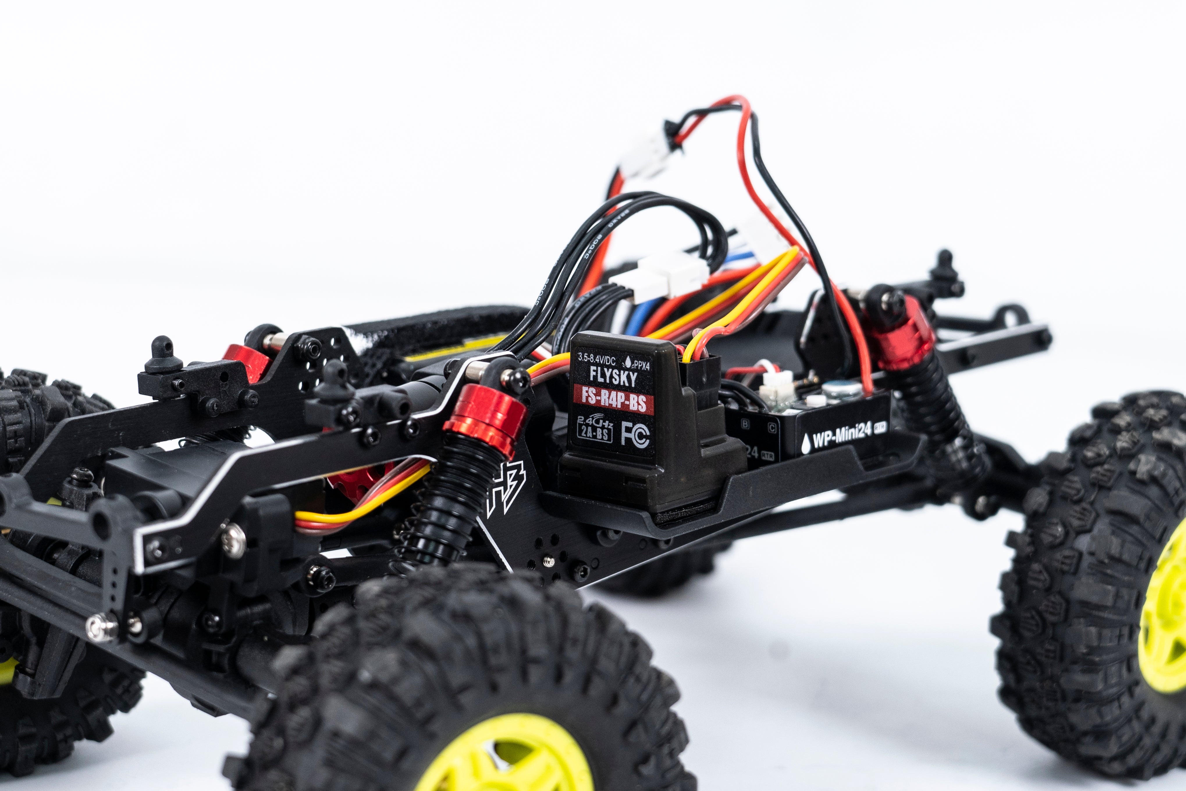 Hobby Plus 1/18 CR 18P PRO Brushless Juice Up 4X4 RTR Rock Crawler - Yellow