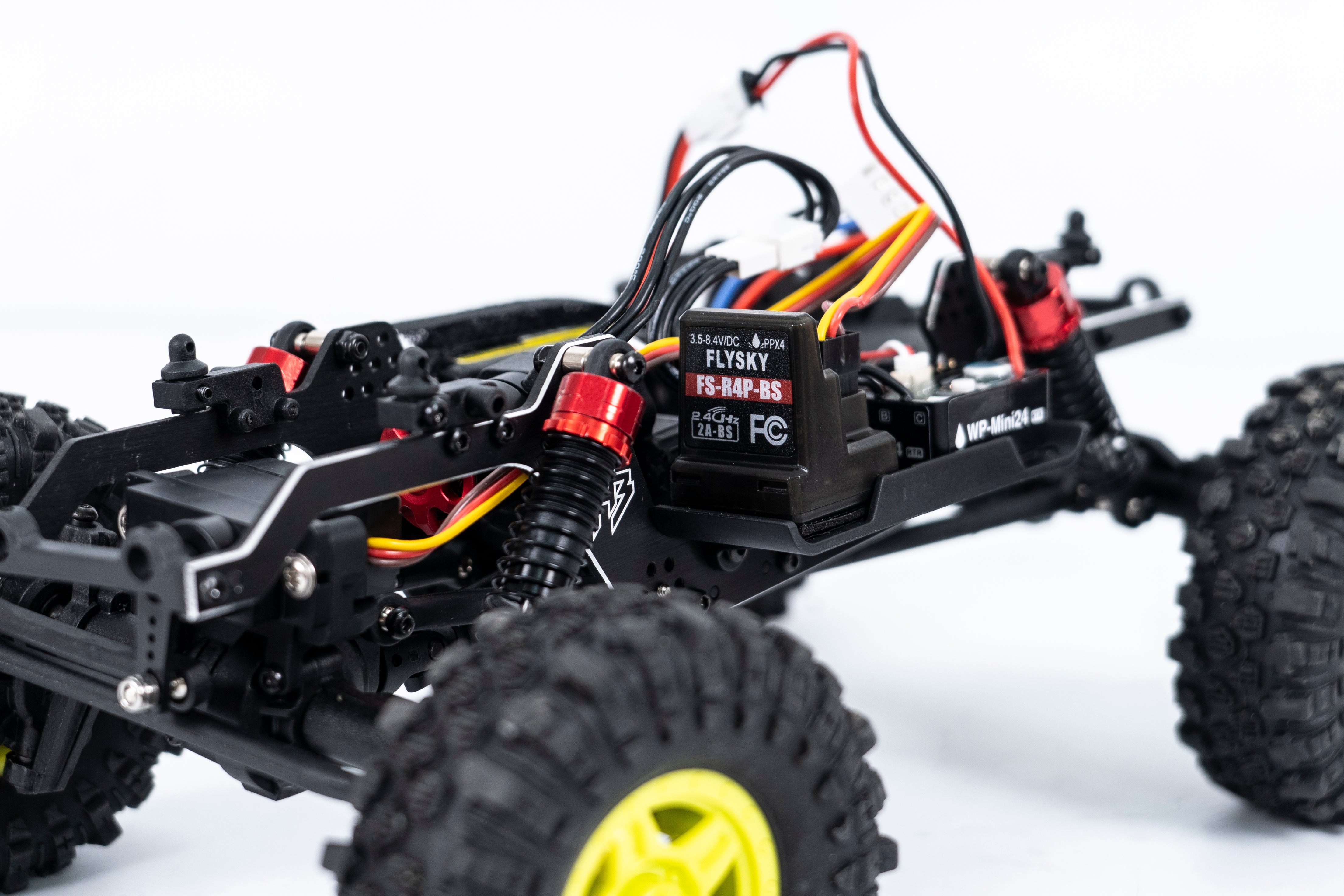 Hobby Plus 1/18 CR 18P PRO Brushless Juice Up 4X4 RTR Rock Crawler - Yellow