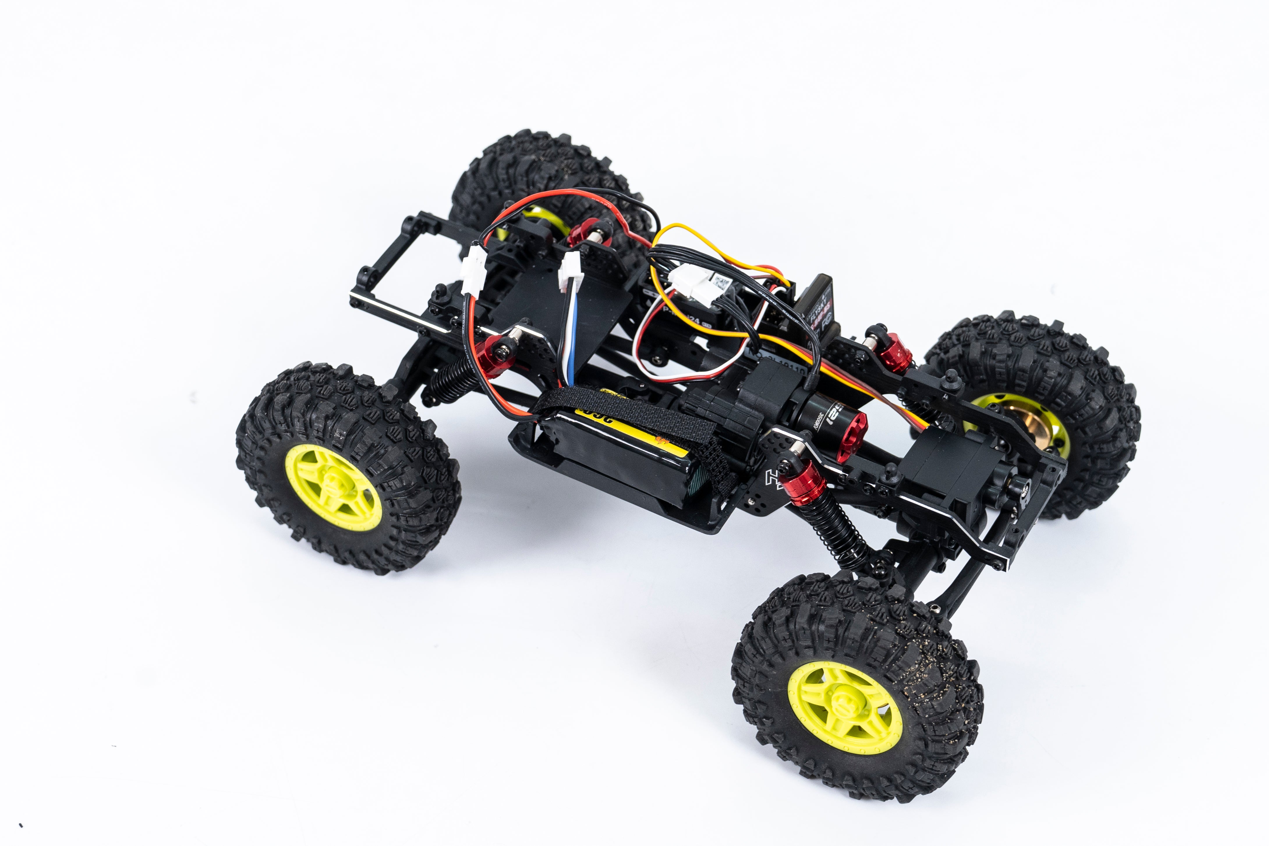 Hobby Plus 1/18 CR 18P PRO Brushless Juice Up 4X4 RTR Rock Crawler - Yellow