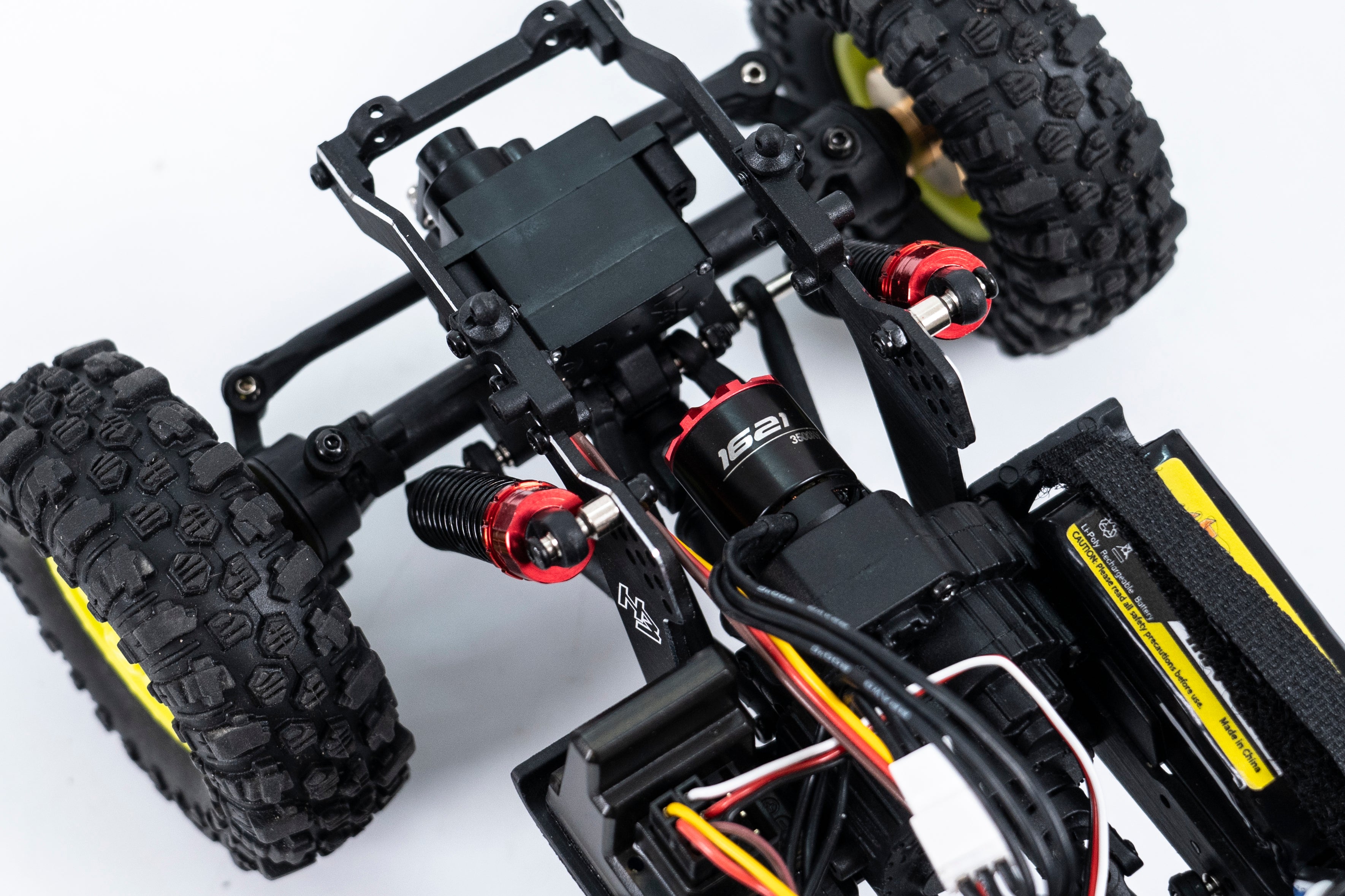 Hobby Plus 1/18 CR 18P PRO Brushless Juice Up 4X4 RTR Rock Crawler - Yellow
