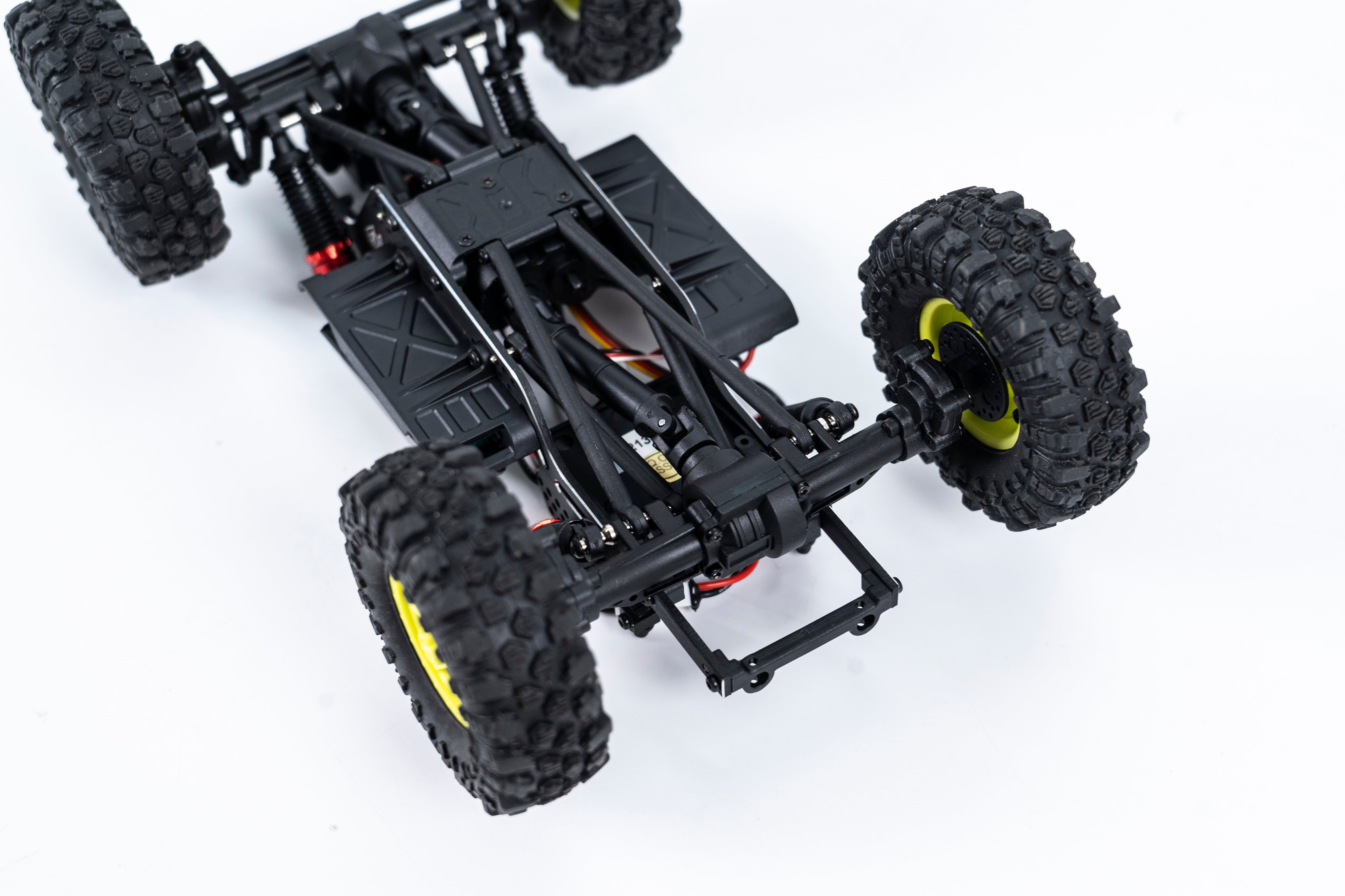 Hobby Plus 1/18 CR 18P PRO Brushless Juice Up 4X4 RTR Rock Crawler - Yellow