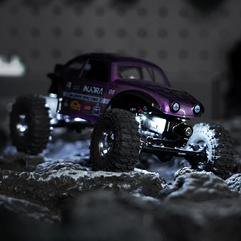 INJORA 4LED Rock Lights Kit for 1/30 SCX30