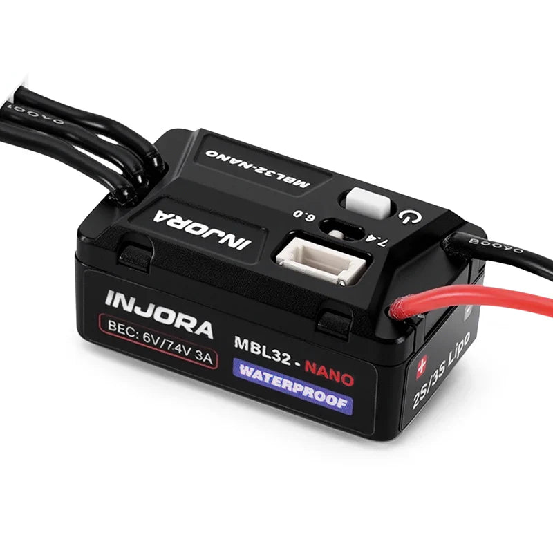 INJORA MBL32-NANO Brushless ESC & 1621 Green Viper Motor for 1/30 SCX30