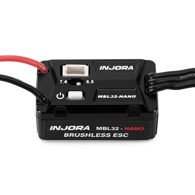 INJORA MBL32-NANO Brushless ESC & 1621 Green Viper Motor for 1/30 SCX30