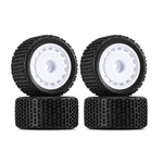 INJORA Pre-mounted Pin Buggy Tires & Wheels for 1/28 Losi Micro-T
