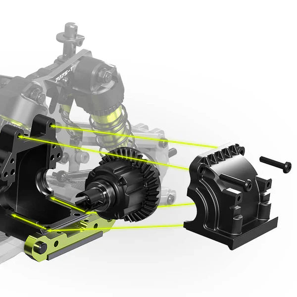 Rlaarlo Carbon Fiber MINI 1:10 Scale Brushless Monster Truck
