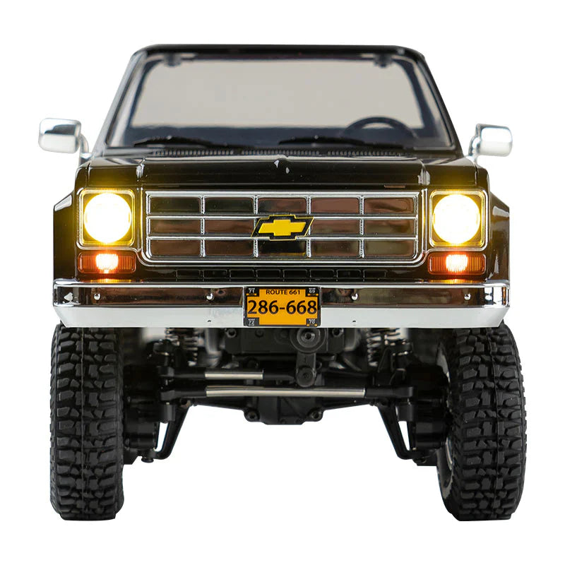 FMS 1:18 FCX18 Chevrolet K10 RTR - BLACK - HeliDirect
