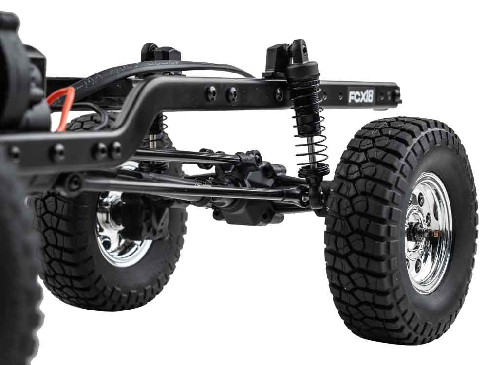 FMS 1:18 FCX18 Chevrolet K10 RTR - BLACK - HeliDirect