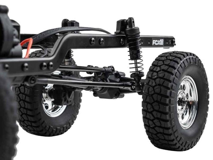 FMS 1:18 FCX18 Chevrolet K10 RTR - BLACK - HeliDirect