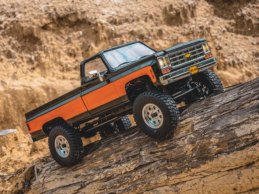 FMS 1:18 FCX18 Chevrolet K10 RTR - BLACK - HeliDirect