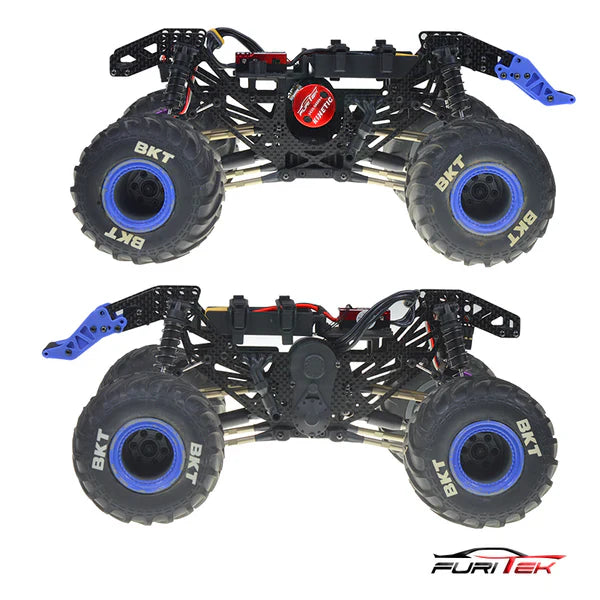 Furitek Carbon Fiber Frame KIT for Losi 1/18 Mini LMT
