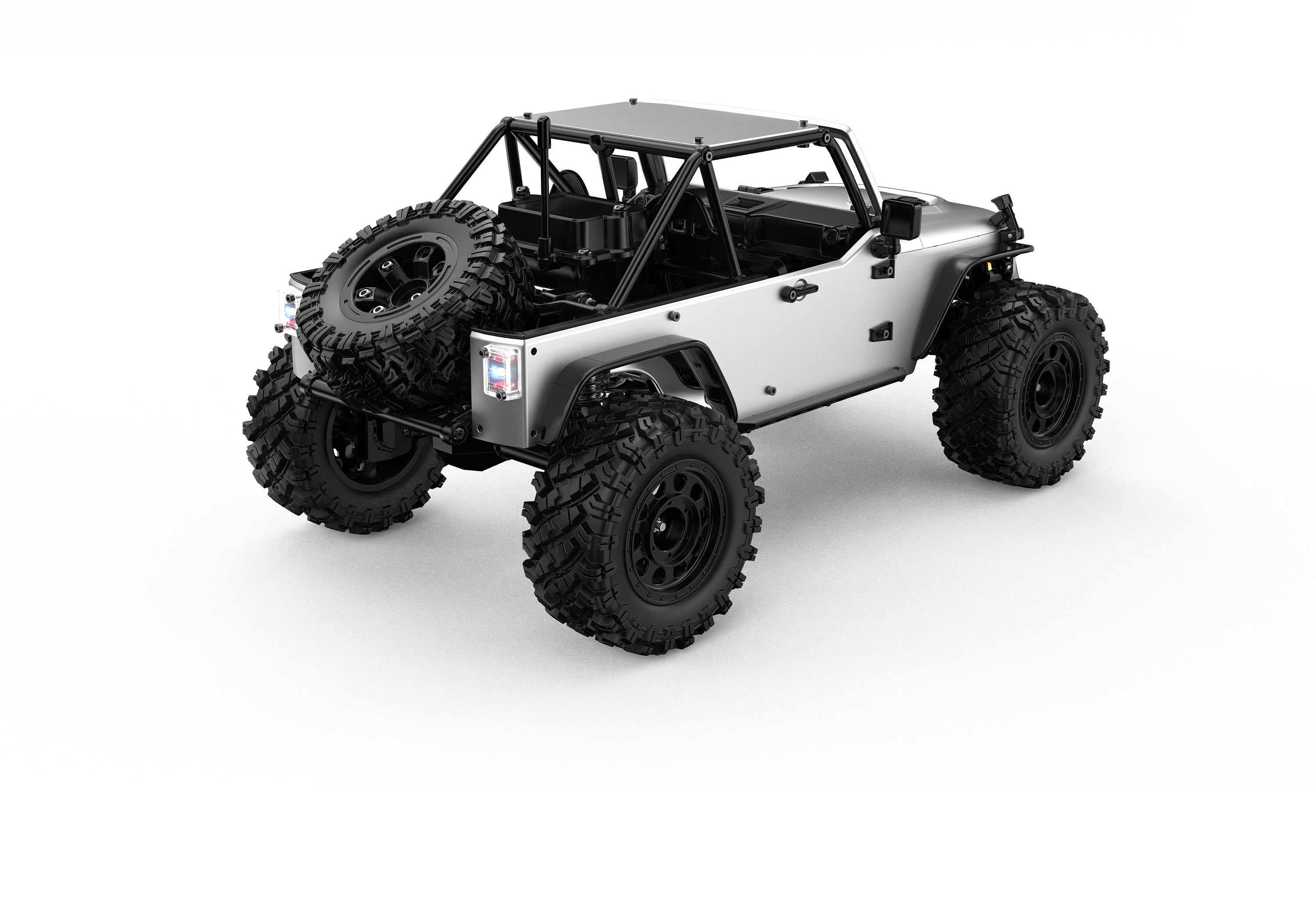 MJX Hyper Go H12Y+ 1/12 Scale RC Car High-Torque 3650 Brushless BLDC Motor Aluminum Shell - Silver