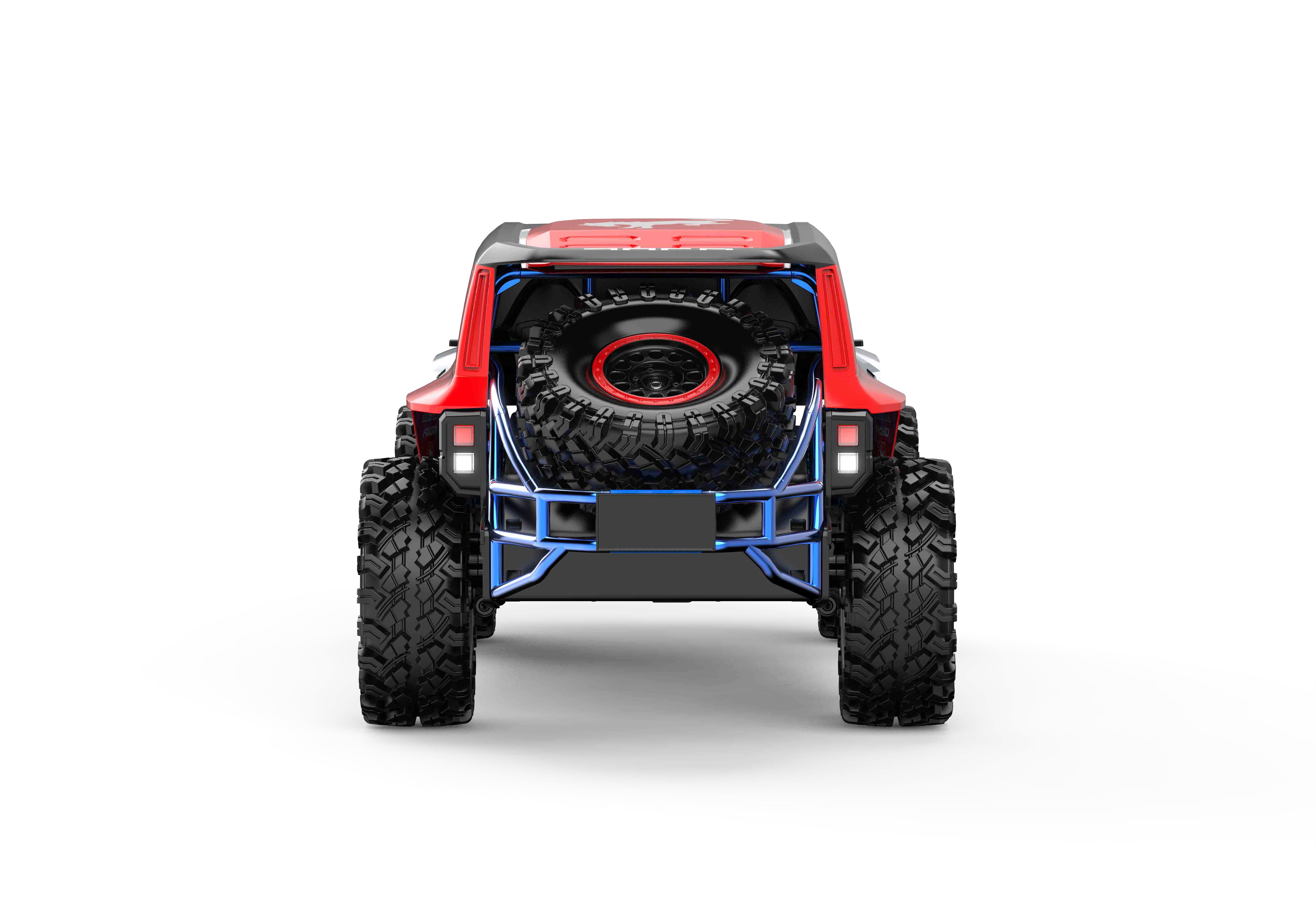 MJX Hyper Go H8PDC 1:8 RC Car  Licensed Ford Bronco R Baja 1000 (Battery & Charger Included)