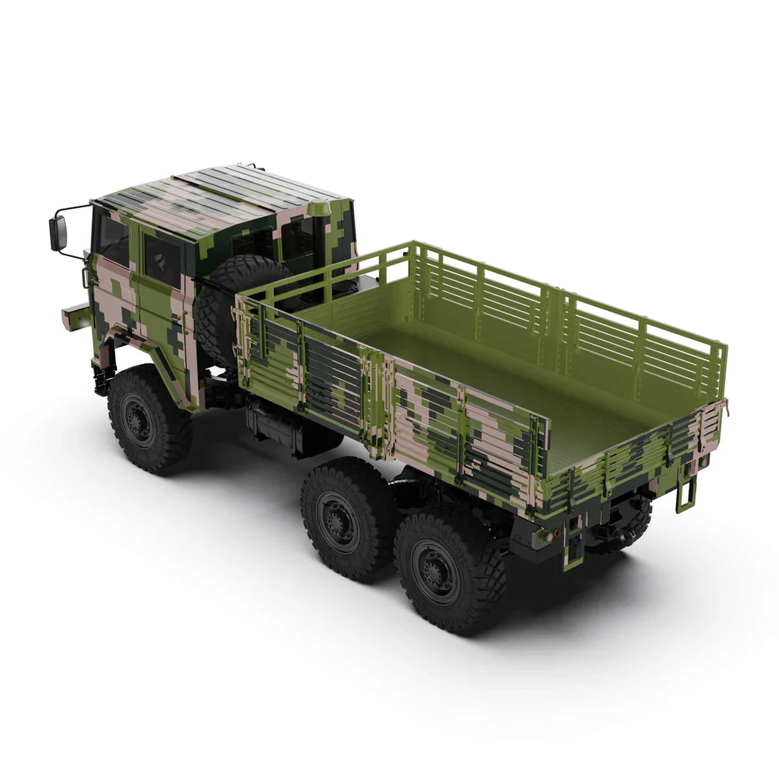 Rlaarlo 1/10 Scale RTR 6X6 Brushless RC Military Trucks HongYan HY6