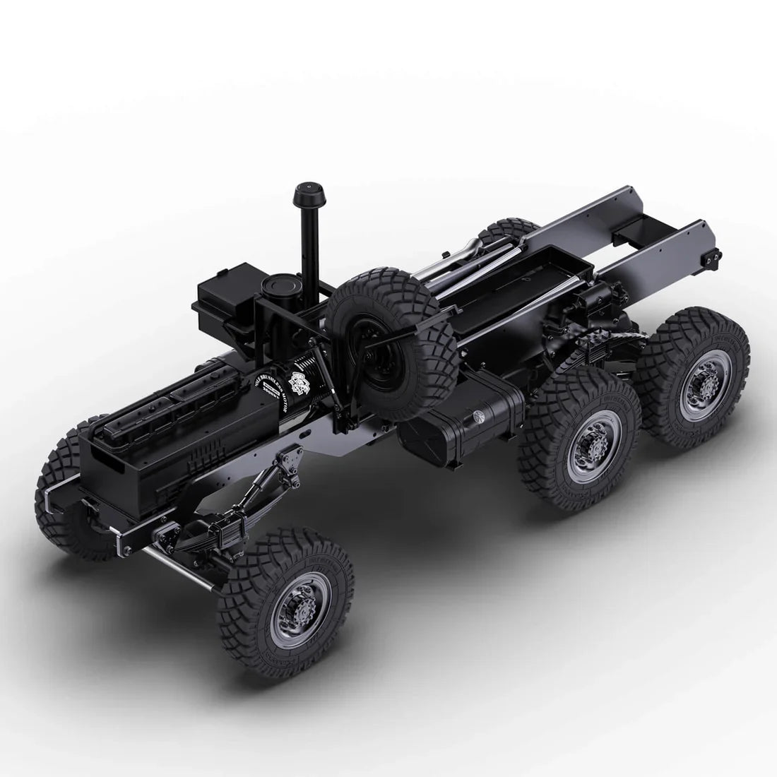 Rlaarlo 1/10 Scale RTR 6X6 Brushed RC Military Trucks HongYan HY6