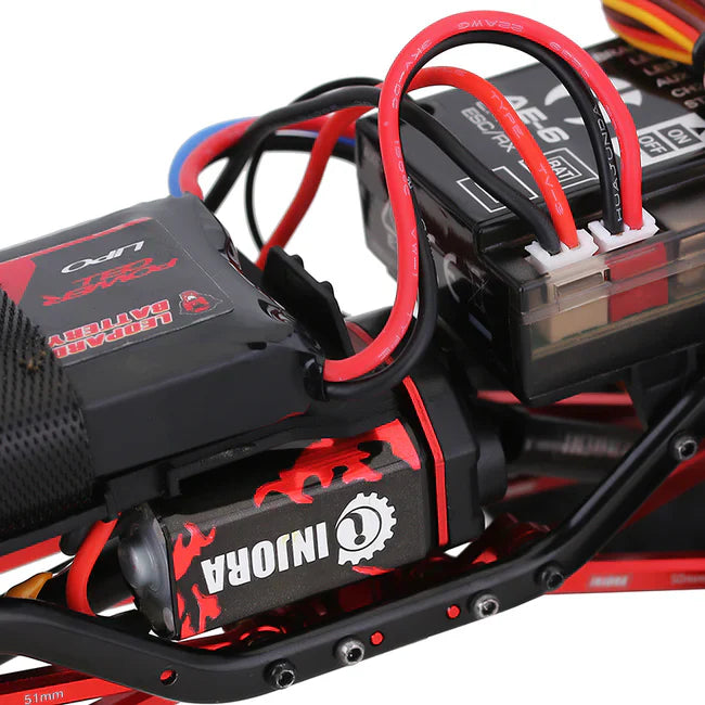 INJORA 050 66T Brushed MOTOR II (WITH MOUNT PLATE) for Axial SCX24 - HeliDirect