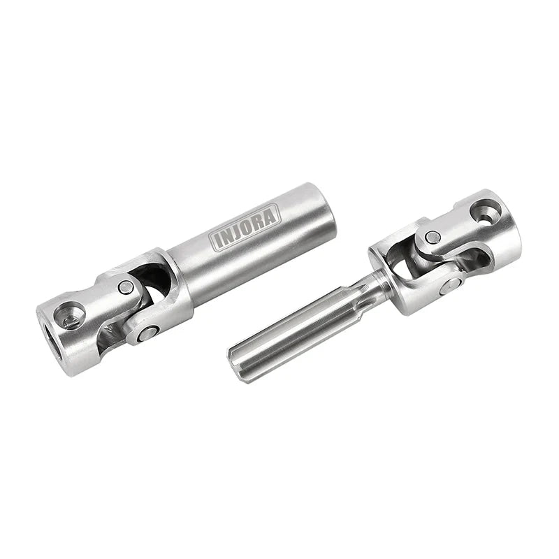 INJORA 1 pcs Stainless Steel Drive Shaft for 1/18 TRX4M Mods