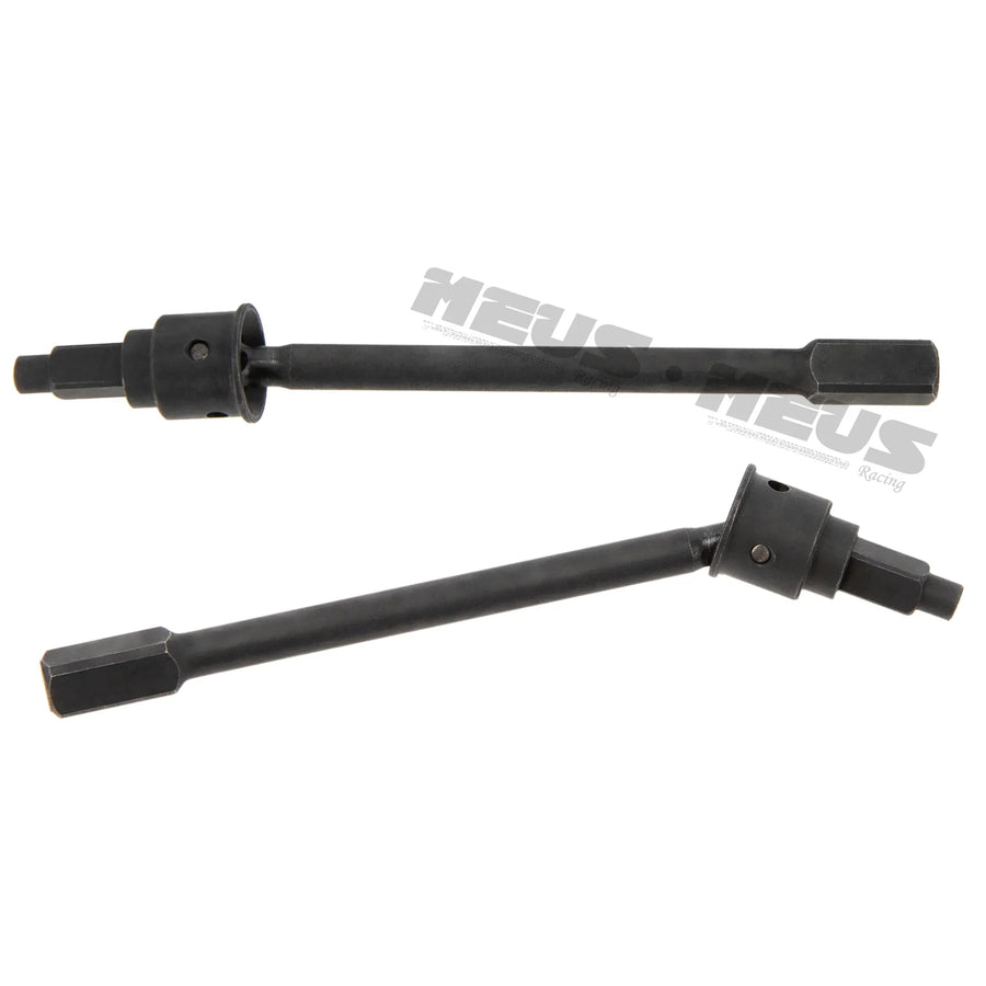 Meus Racing Steel Universal Axle Set All-metal Front Universals CVD for AXIAL 1/18 UTB18 - HeliDirect