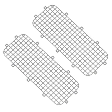 Meus Racing 5Pcs Stainless Steel Car Window Mesh Metal Window Mesh Protective Net For TRX4M Land rover Defender - HeliDirect