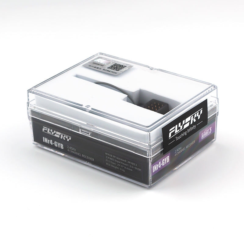 Flysky INR4-GYB 4-Channel 2.4GHz AFHDS3 ISM Receiver w/Gyro