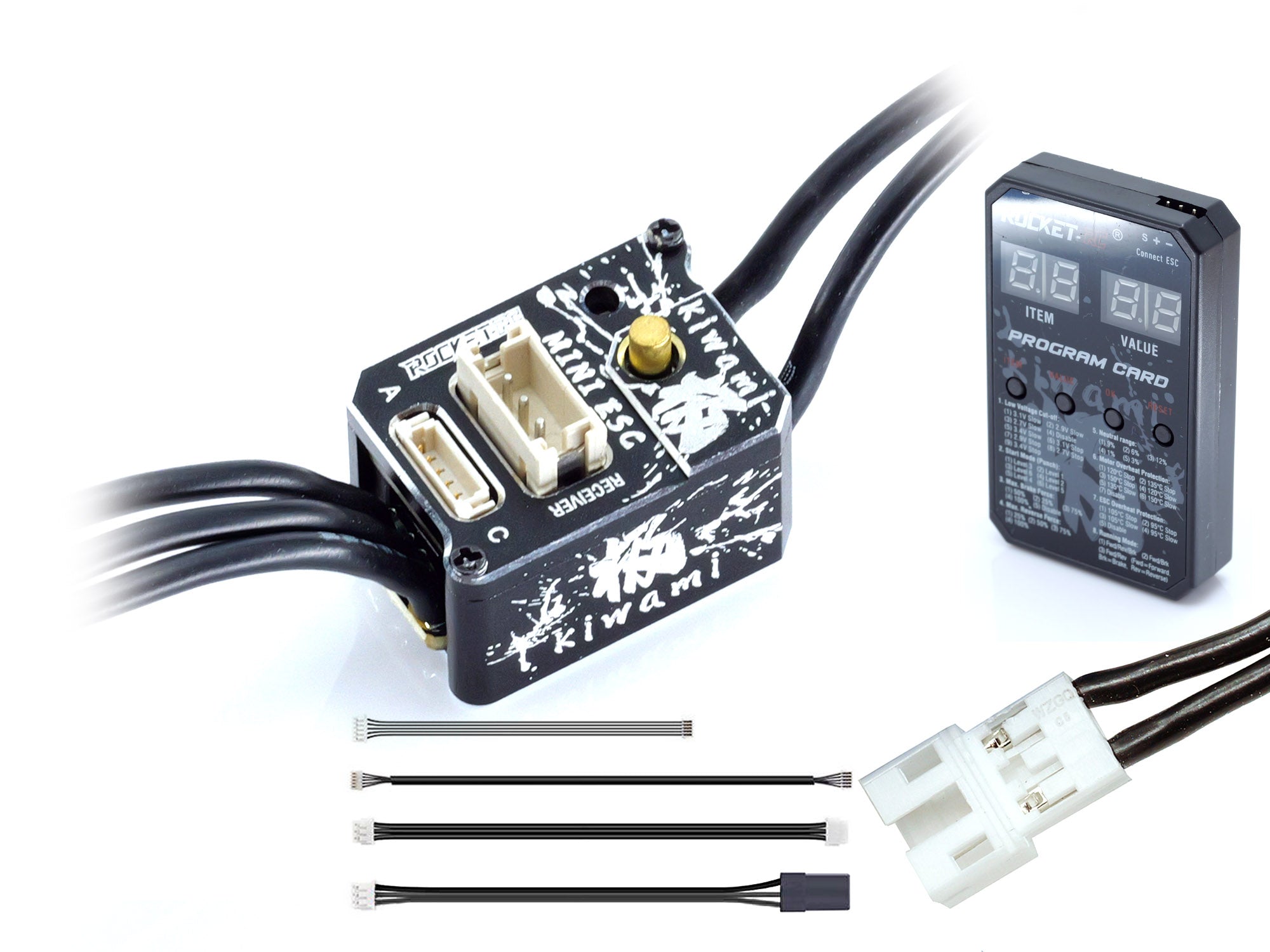 Drift ART Rocket KIWAMI Mini ESC Sensored  Brushless With Program Card