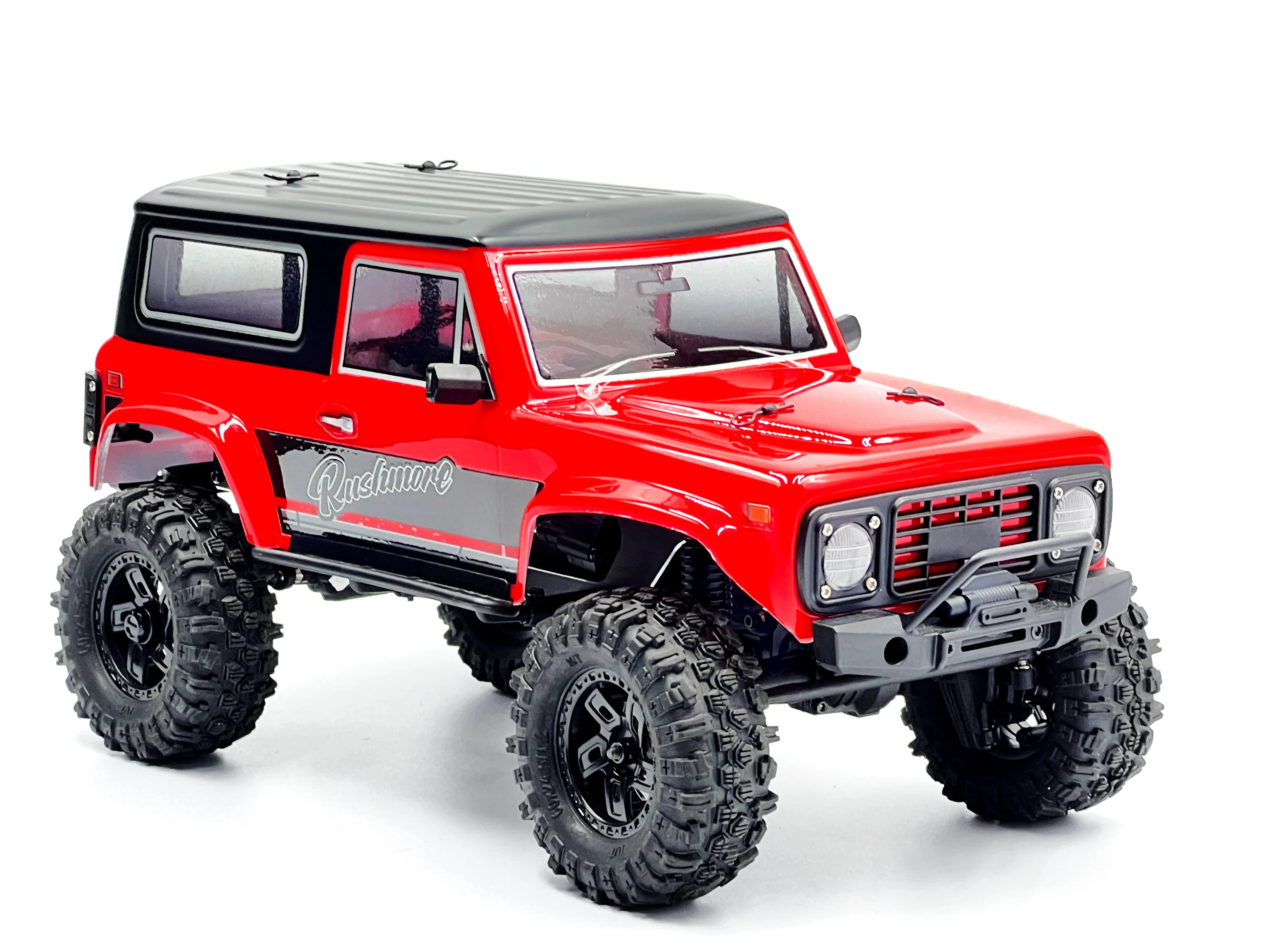 HobbyPlus CR-18P V3 Brushless Rushmore (Red) With TORQ MLS-1024 Premium DIRECT-MOUNT Servo
