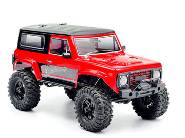 HobbyPlus CR-18P V3 Brushless Rushmore (Red) With TORQ MLS-1024 Premium DIRECT-MOUNT Servo