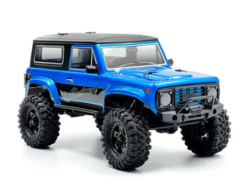 HobbyPlus CR-18P V3 Brushless Rushmore (Metalic Cyan) With TORQ MLS-1024 Premium DIRECT-MOUNT Servo