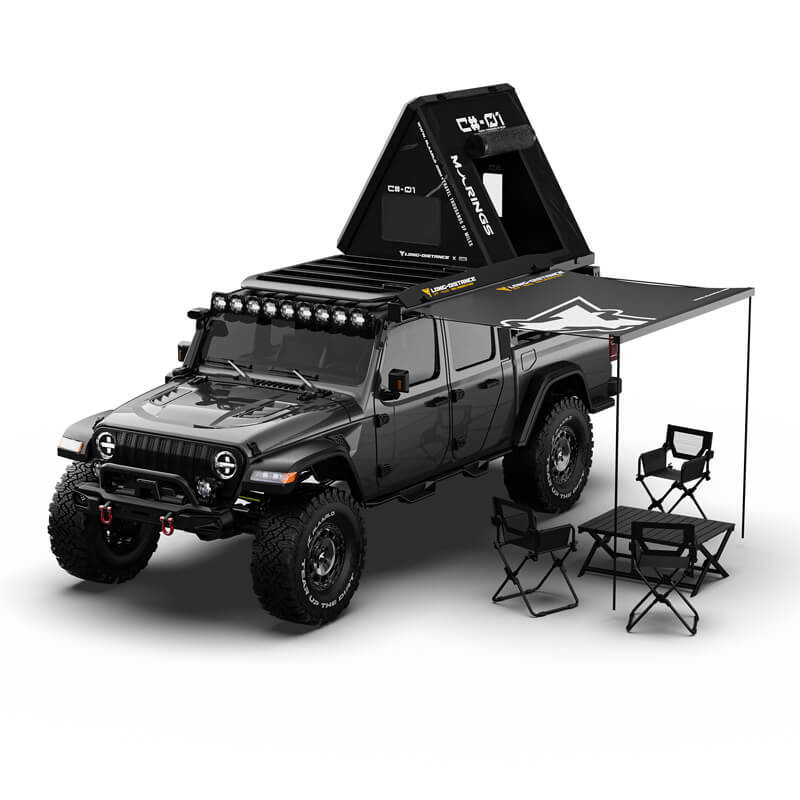 Rlaarlo 1/7 Scale 4WD Brushless RC Crawler JK07Pro - Gray