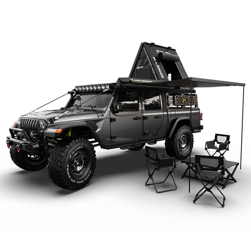 Rlaarlo 1/7 Scale 4WD Brushless RC Crawler JK07Pro - Gray
