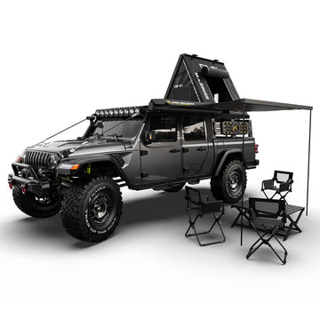 Rlaarlo 1/7 Scale 4WD Brushed RC Crawler JK07Pro - Gray