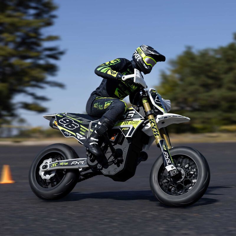 Losi 1/4 Promoto-SM FXR Supermoto Motorcycle RTR Basic - White