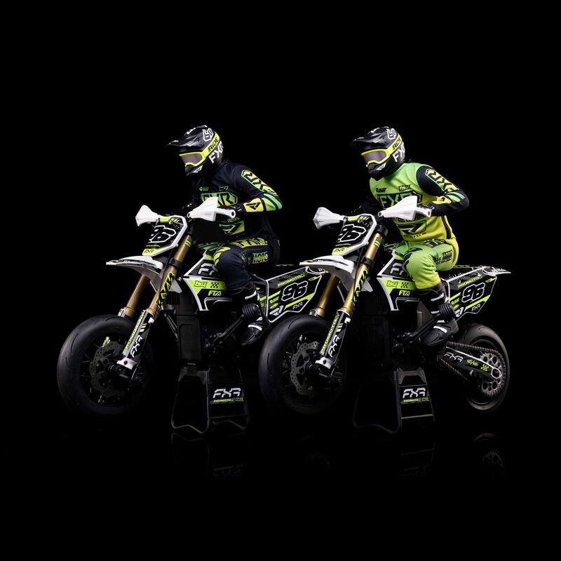 Losi 1/4 Promoto-SM FXR Supermoto Motorcycle RTR Basic - White
